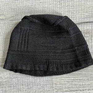 Paul Smith 100% Wool Charcoal Knit Beanie